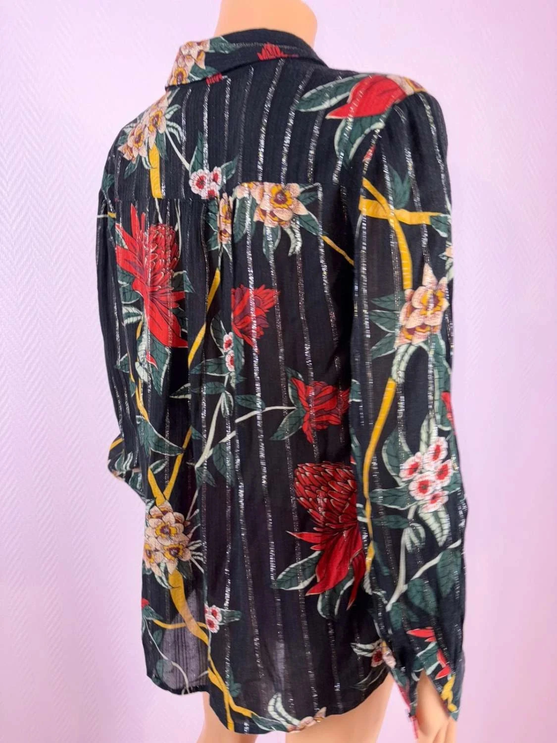 Camisa feminina tamanho 0 Ba&sh limpa – photo 7